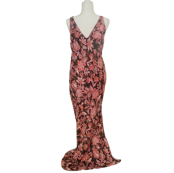 Loft Floral Slip Dress - Picture 4 of 8